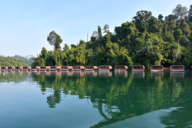 2 Days Cheow Lan Lake Raft House from Krabi - Thai lunch near the Khao Sok River