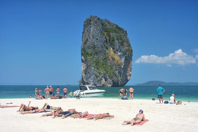4 Islands Full-day Tour from Krabi with Tub, Chicken, Poda Island & Phra Nang - Chicken Island, lunch, and snorkeling time