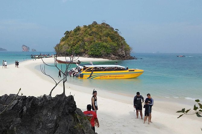 7 Islands Sunset tour by Speed boat - Tup Island and the changing shoreline
