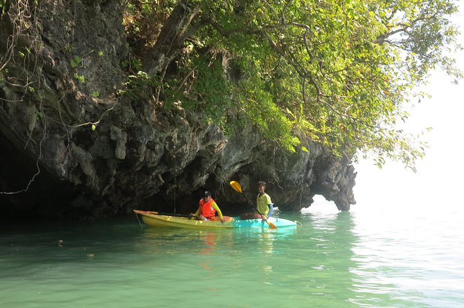 A full day exploring kayaking 3 islands (Talabeng sea cave) - Weather changes are part of the deal
