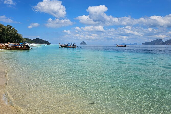 A full day Kradan + 4 island (By longtail Boat) - Koh Ngai begins the morning with scenery