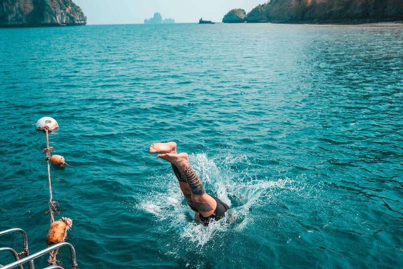 Ao Nang: 4 Island Awesomeness Adventure - Poda Island and one more swim