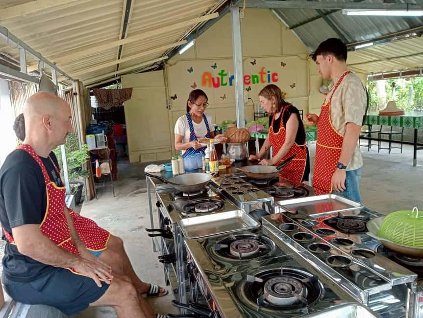Ao Nang: Authentic Thai Local Cooking Class - Eating everything you have made