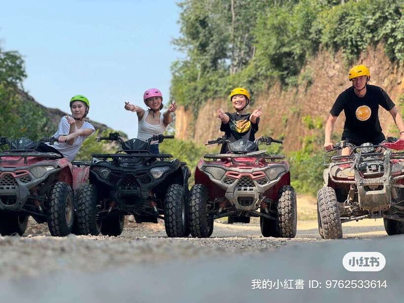 Ao Nang: Krabi kayaking and and ATV Extreme - Who will enjoy this combination