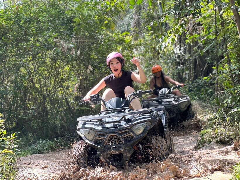 Ao Nang: Krabi kayaking and and ATV Extreme - The Ao Nang pickup and tuk-tuk ride