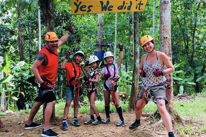 Aonang Fiore Zip Line Adventure in Krabi - What the family-friendly setup really means
