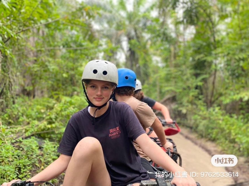 ATV adventure 1hour drive - Rubber trees, palms, and mountain views