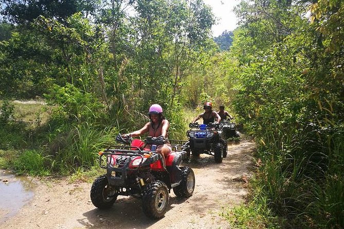 ATV & Kayaking in Hidden Freshwater Lagoon, Unseen Krabi Half Day Trip - The freshwater lagoon and the swimming question