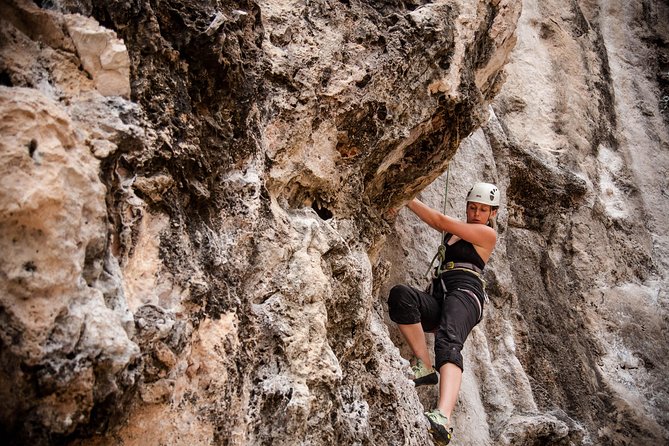 Beginner's Full Day Rock Climbing and Caving Tours at Railay Beach in Krabi - The early start and trip to Railay Beach