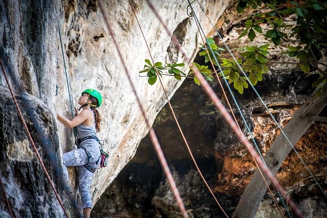 Beginner's Half-Day Rock Climbing Tours at Railay Beach Krabi - What the climbing feels like for a first-timer