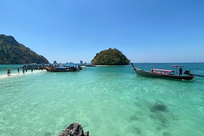 Best of Krabi 7 Islands Sunset Tour Speedboat/Long Tail Boat - Taming Island and the evening change