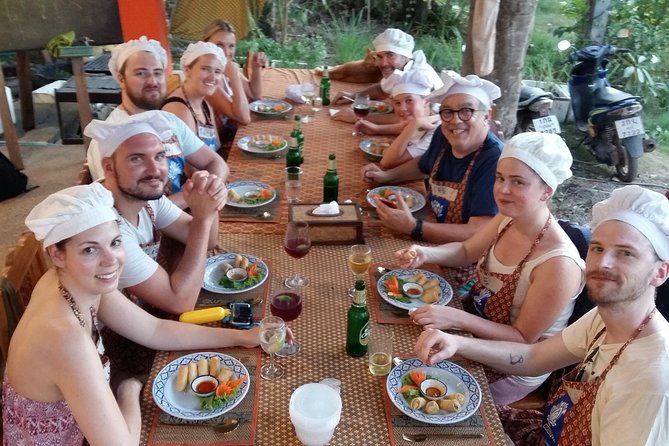Dinner Cooking Class with Thai Master Chef at Sukho Cuisine Koh Lanta - Around 5:00 p.m., cooking begins with Thai appetizers