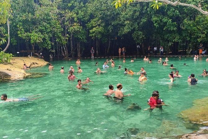 Discover Krabi - Emerald Pool, Hot Springs & Tiger Cave Temple - Emerald Pool and Blue Lagoon: the day’s best nature stop