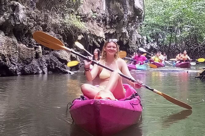 Early bird kayak adventure at AO Thalane - Beach time, photos, and a swim