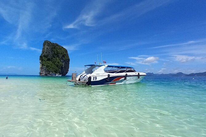Four Islands Speedboat Trip from Krabi - Poda Island gives you the longest beach break