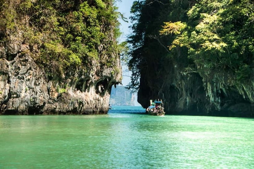 From Ao Nang Hong Island Longtail Cruise with Sunset Dinner - Hong Island packs the daytime punch