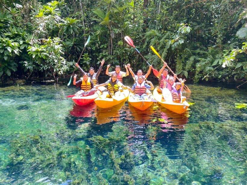 From Ao Nang: Kayaking at Klong Rud with Hotel Transfers - Paddling through the forest waterways