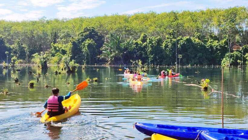 From Ao Nang: Kayaking at Klong Rud with Hotel Transfers - Weather, clothing, and comfort