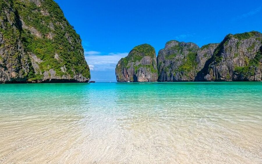 From Ao Nang: Phi Phi Islands Day Tour by Boat with Lunch - Bamboo Island closes the day with more water time