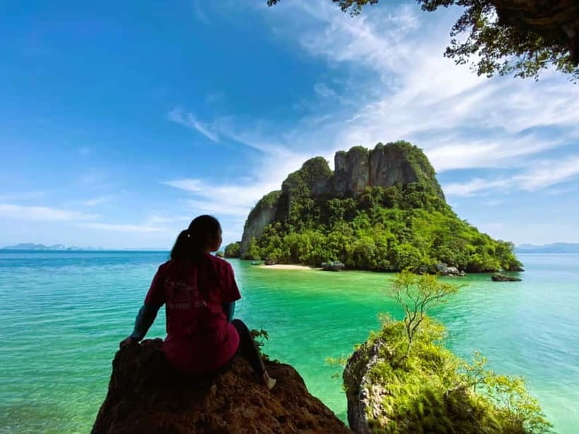 From Aonang: 4 Islands one day tour with Lunch - What this $35 Krabi boat trip is really offering