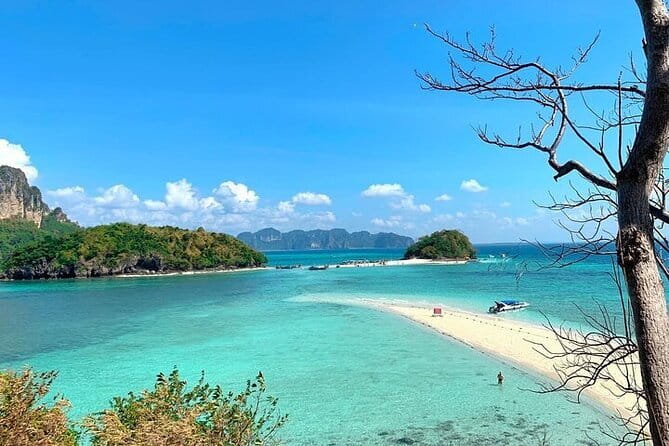 From Krabi - 4 Islands Speedboat Tour with Lunch & Snorkelling - Pickup from Ao Nang and the ride to Nopparat Thara Pier