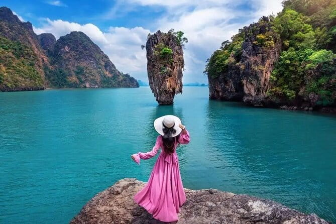 From Krabi - 4 Islands Speedboat Tour with Lunch & Snorkelling - Chicken Island for photos and snorkeling