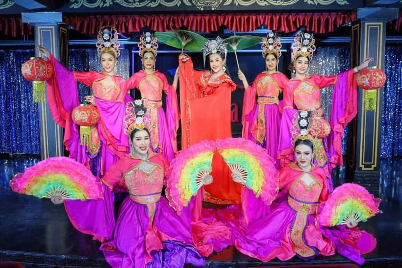 From Krabi: Blue Dragon Cabaret Ticket Dazzling Night - The one-hour stage program