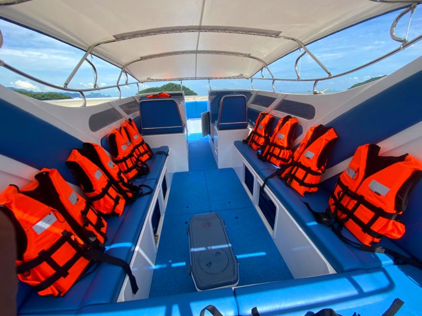 From Krabi: Phi Phi Island Full-Day Private Speed Boat Tour - Phi Phi Don brings lunch and a choice