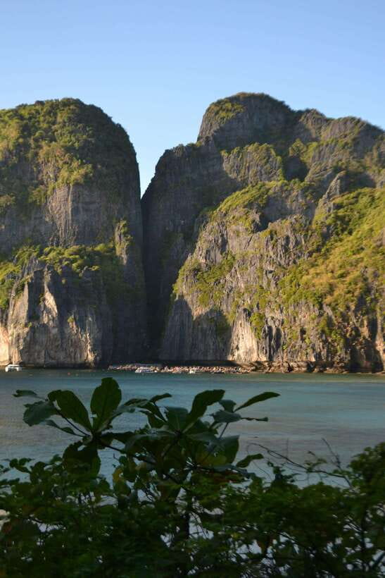 From Phi Phi: Full Day by Longtail Boat with Sunset - Monkey Beach, a quick start with plenty of cameras