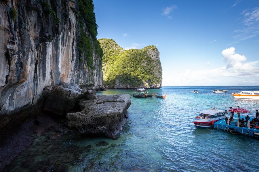 From Phi Phi: Full Day Longtail Tour Maya Bay & Snorkeling - Pi Leh Lagoon: the day’s best swim