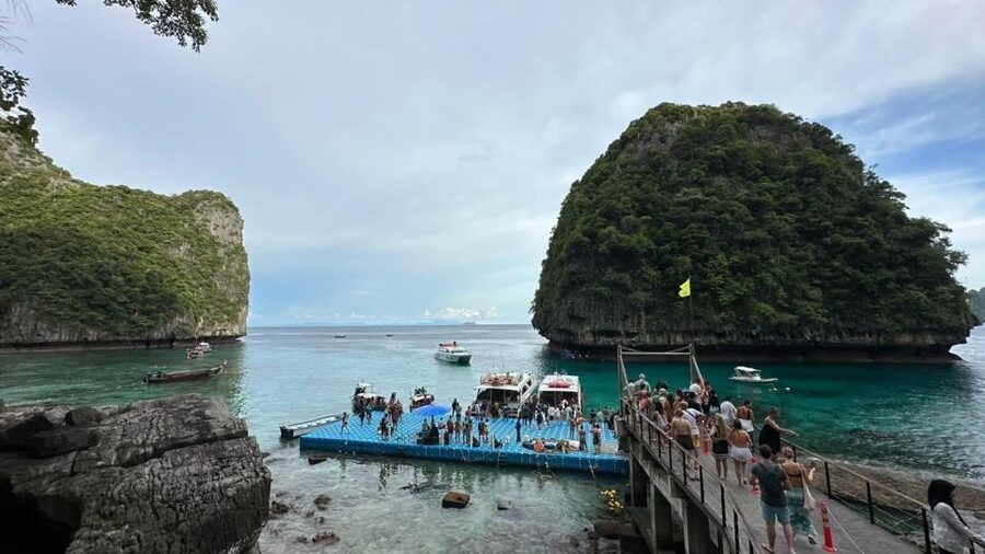 From Phi Phi: Half-Day Longtail Boat Tour with Snorkeling - A low-cost way to see Phi Phi’s famous coast