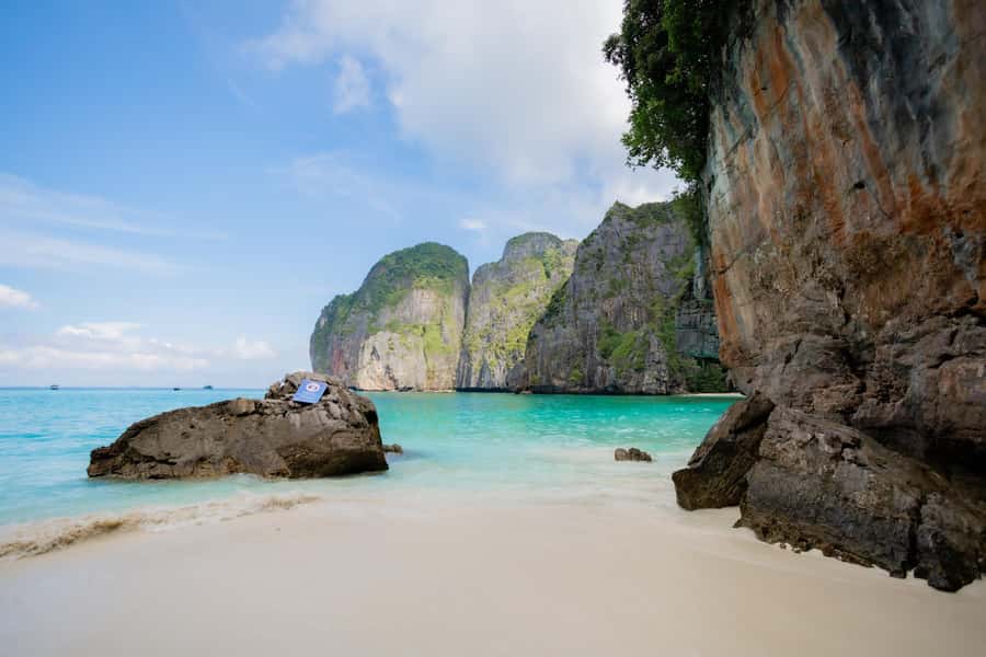 From Phi Phi Island: Maya Bay Sunset & Plankton by Speedboat - Sunset from the open sea