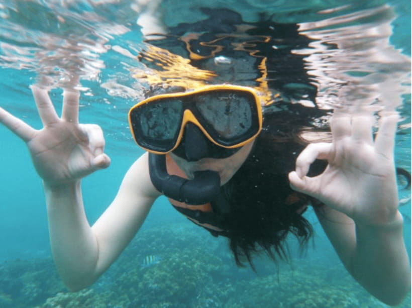From Phi Phi islands: Phi Phi, Maya Area by longtail Boat - Monkey Beach and the wildlife question