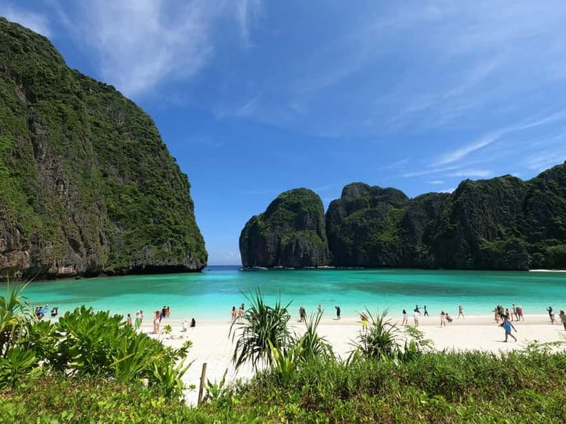 From Phi Phi: Maya Bay HalfDay Longtail Boat with Snorkeling - Finding the Marlin Statue at Tonsai Bay