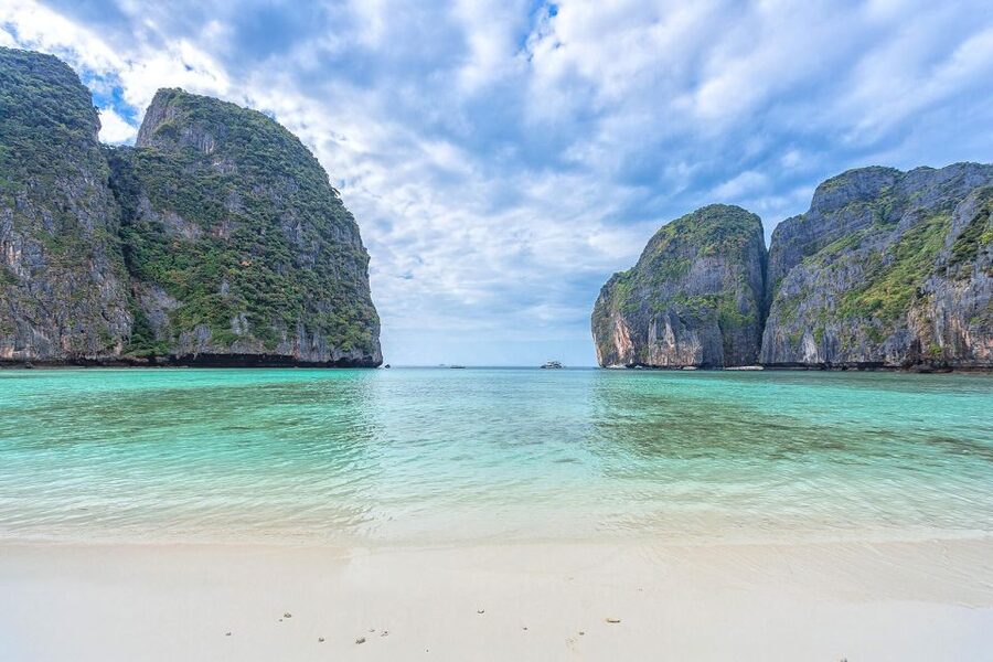 From Phi Phi: Sunrise Maya Bay, Pileh Lagoon Speedboat Tour - Swimming inside Pileh Lagoon
