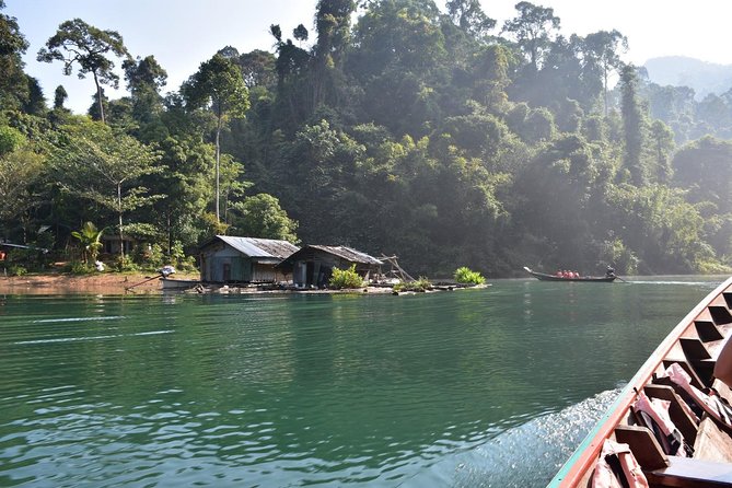 Full-Day Tour to Cheow Lan Lake in Khao Sok National Park from Krabi - Cruising Cheow Lan Lake by long-tail boat