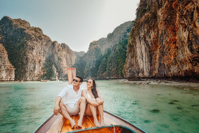 Holiday Travel Photoshoot with Long-tail boat Phi Phi Islands - Is $732.42 good value for three hours?