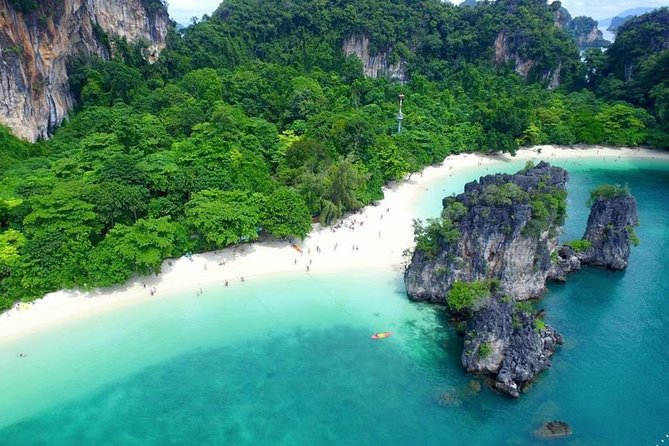 Hong Islands Day Tour and 360 Viewpoint by Longtail Boat From Krabi - Riding a traditional longtail boat to Hong Island