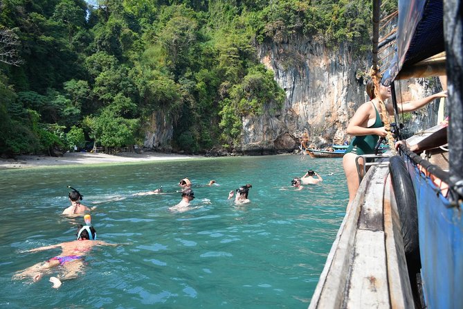 Hong Islands Longtail Boat Tour with Kayak Paddling - Lunch, fruit, and a welcome break