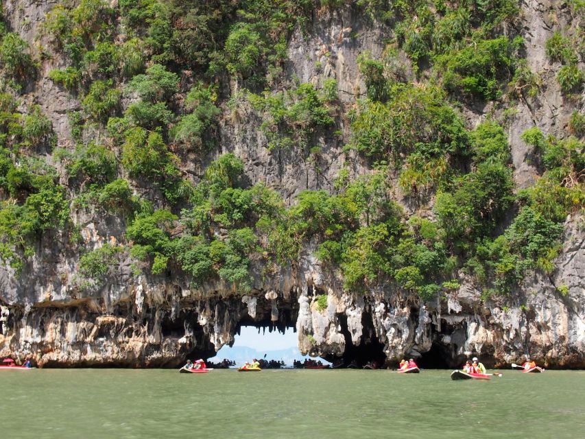 James Bond Island: Sightseeing Tour by Longtail Boat & Kayak - Kayaking through Thalu Island and Lod Cave