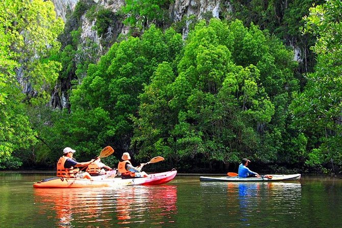 Kayaking at Ao Thalane Krabi - What the $34.09 price really covers