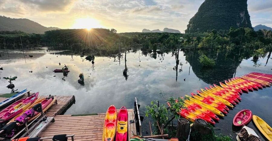 Kayaking klongroot and atv adventure - Pineapple farm and the land-based views