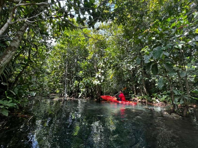 Klong Rud Kayaking with Hotel Transfer - Swimming in Klong Nam Sai