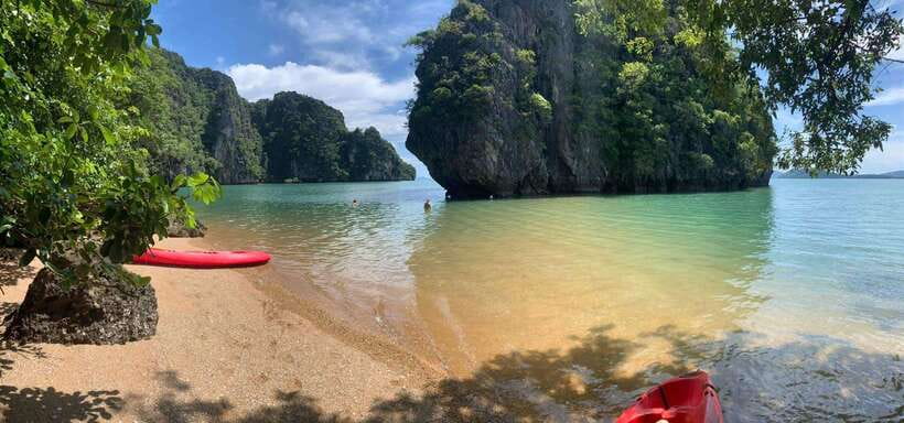 Ko Lanta: Half-Day Kayaking, Talabeng, Sea Cave & Mangrove - Kayaking around Talabeng Island