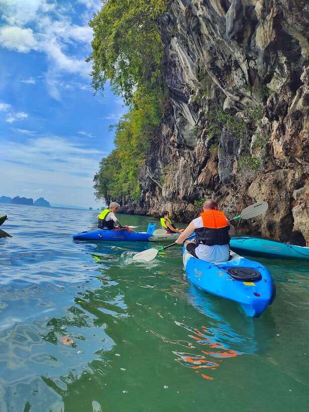 Ko Lanta: Ko Aung, Ko Phee Ghost Cave Island, Talabeng Kayak - Ko Aung, a small island pause
