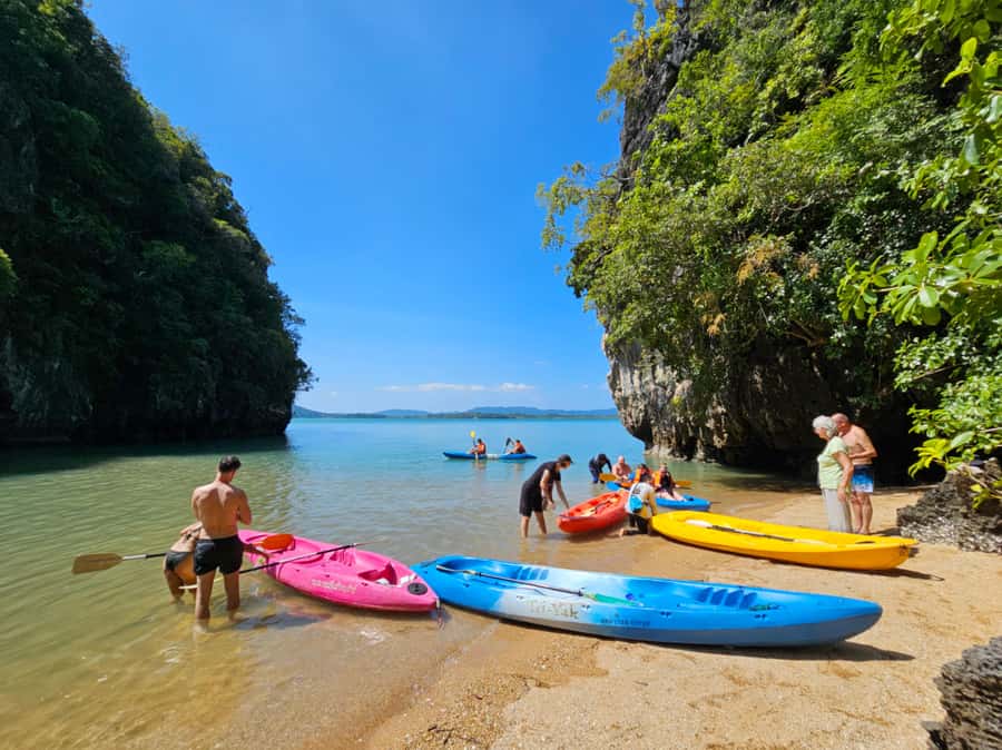 Koh Lanta: Kayaking and Longtail Boat Tour (Day trip) - Thung Yee Peng Pier and the longtail boat ride