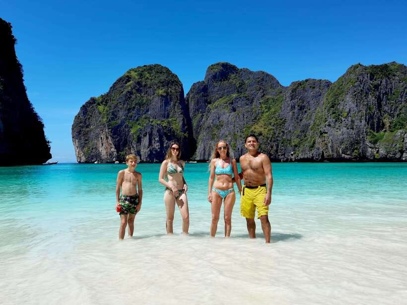 Koh Lanta: Phi Phi Islands Tour w/ Maya Bay, Snorkel & Lunch - Maya Bay: movie fame meets real crowds