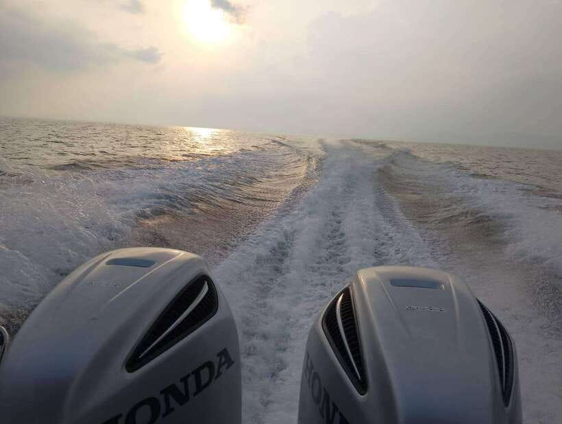 Koh Lanta: Tin's Speedboat Odyssey to Bamboo Island & Beyond - Viking Cave and the approach to Phi Phi Leh