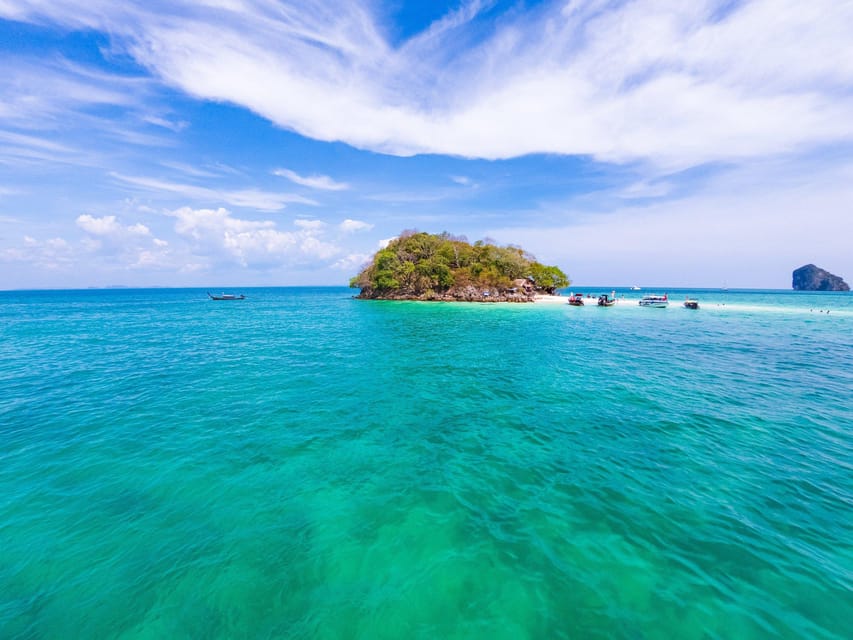 Krabi: 4 Island Whirlwind Tour with Caves, Sandbars & Reefs - Starting With Coffee at Wang Sai Pier