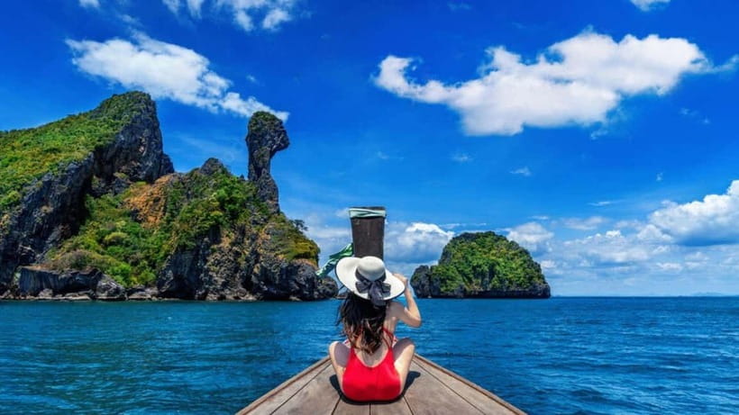 Krabi: 4 Islands and Caves Boat Tour with Lunch - Phra Nang Cave and the sacred beach